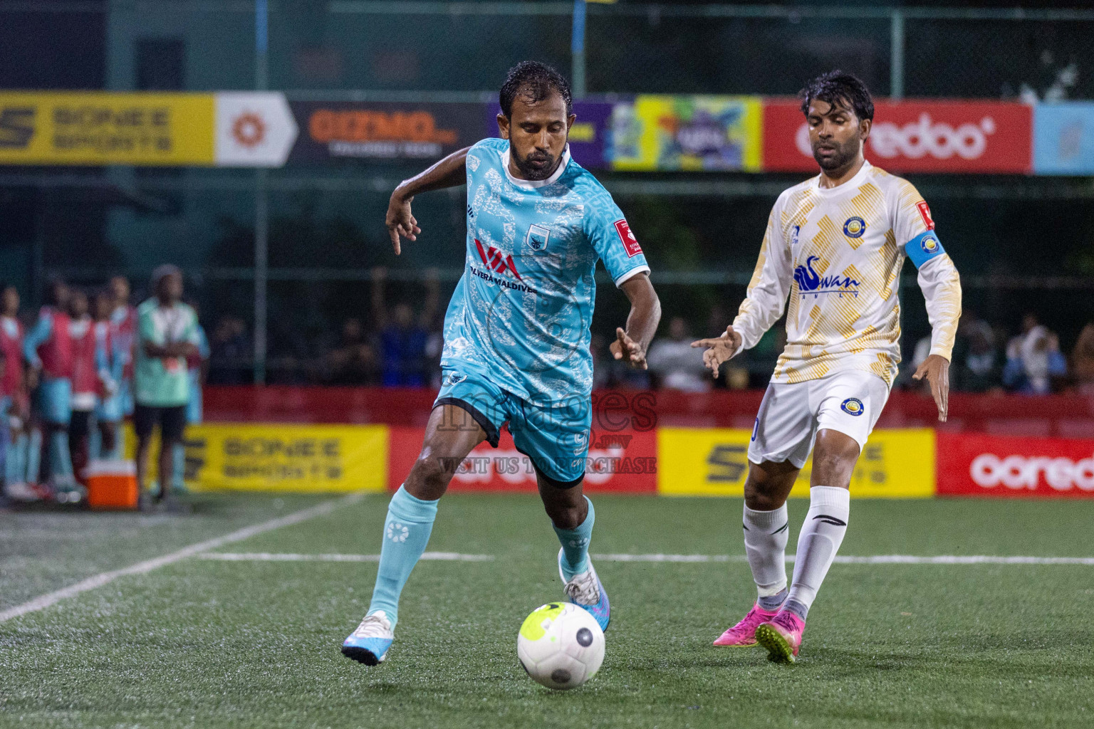 HA Dhidhdhoo vs HA Baarah in Day 17 of Golden Futsal Challenge 2024 was held on Wednesday, 31st January 2024, in Hulhumale', Maldives Photos: Nausham Waheed / images.mv