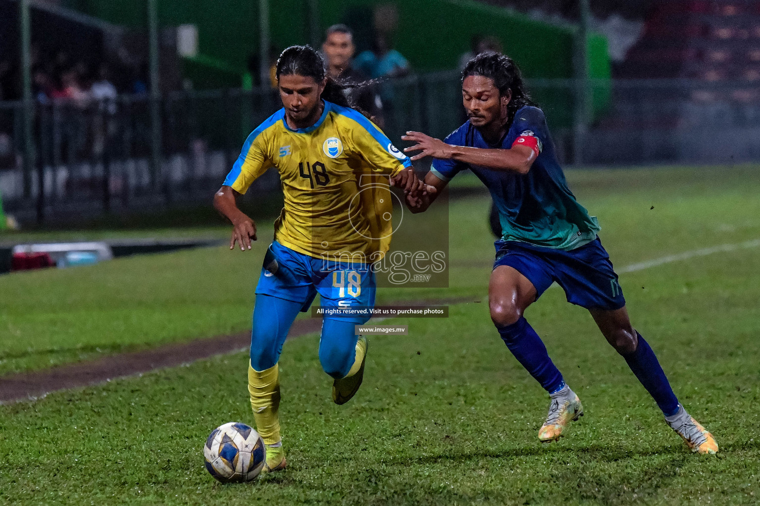 Club Valencia vs Super United sports in the FA Cup 2022 on 18th Aug 2022, held in National Football Stadium, Male', Maldives Photos: Nausham Waheed / Images.mv
