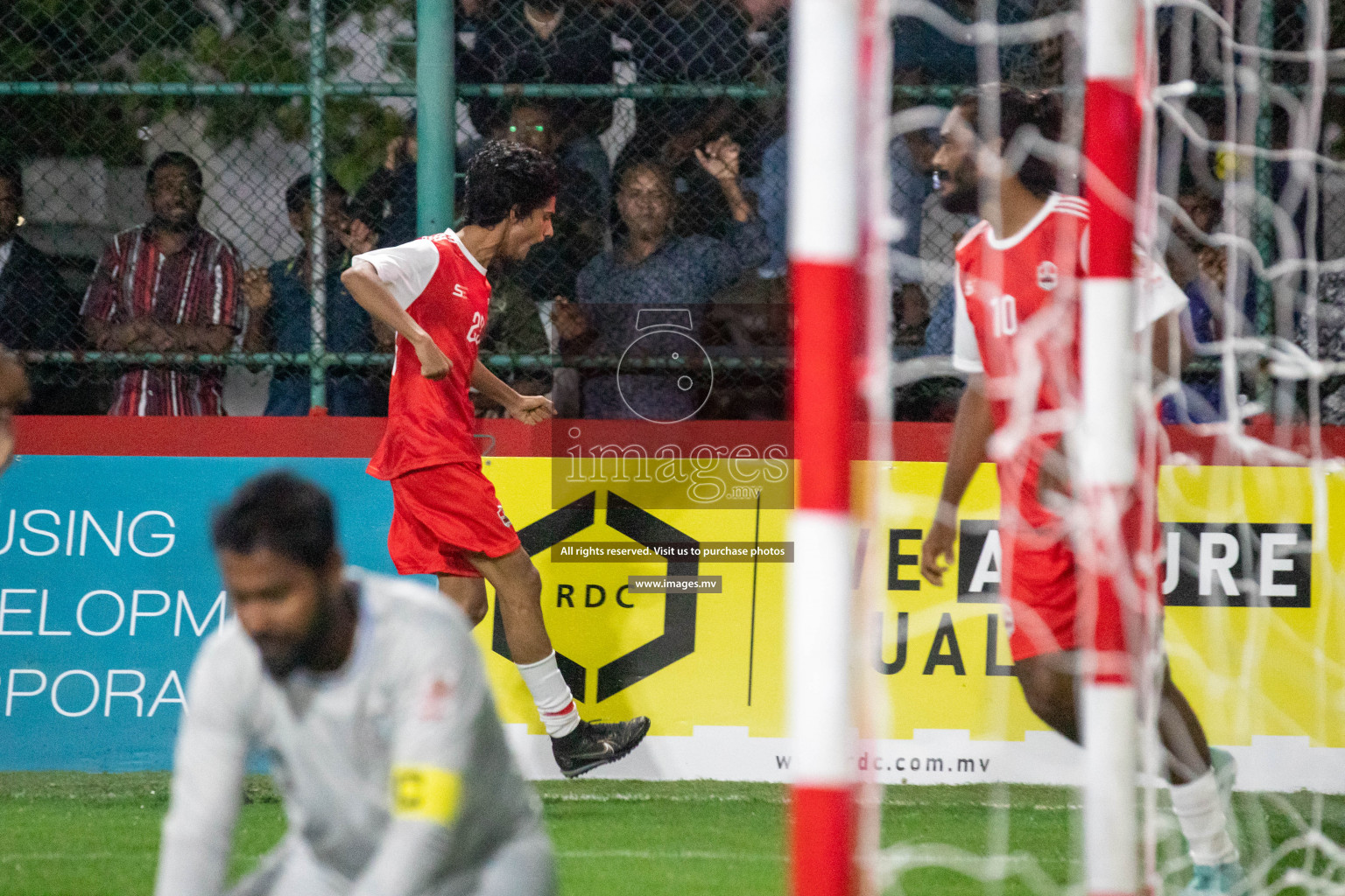 Customs RC vs Club Aasandha in Club Maldives Cup 2022 was held in Hulhumale', Maldives on Saturday, 15th October 2022. Photos: Hassan Simah/ images.mv