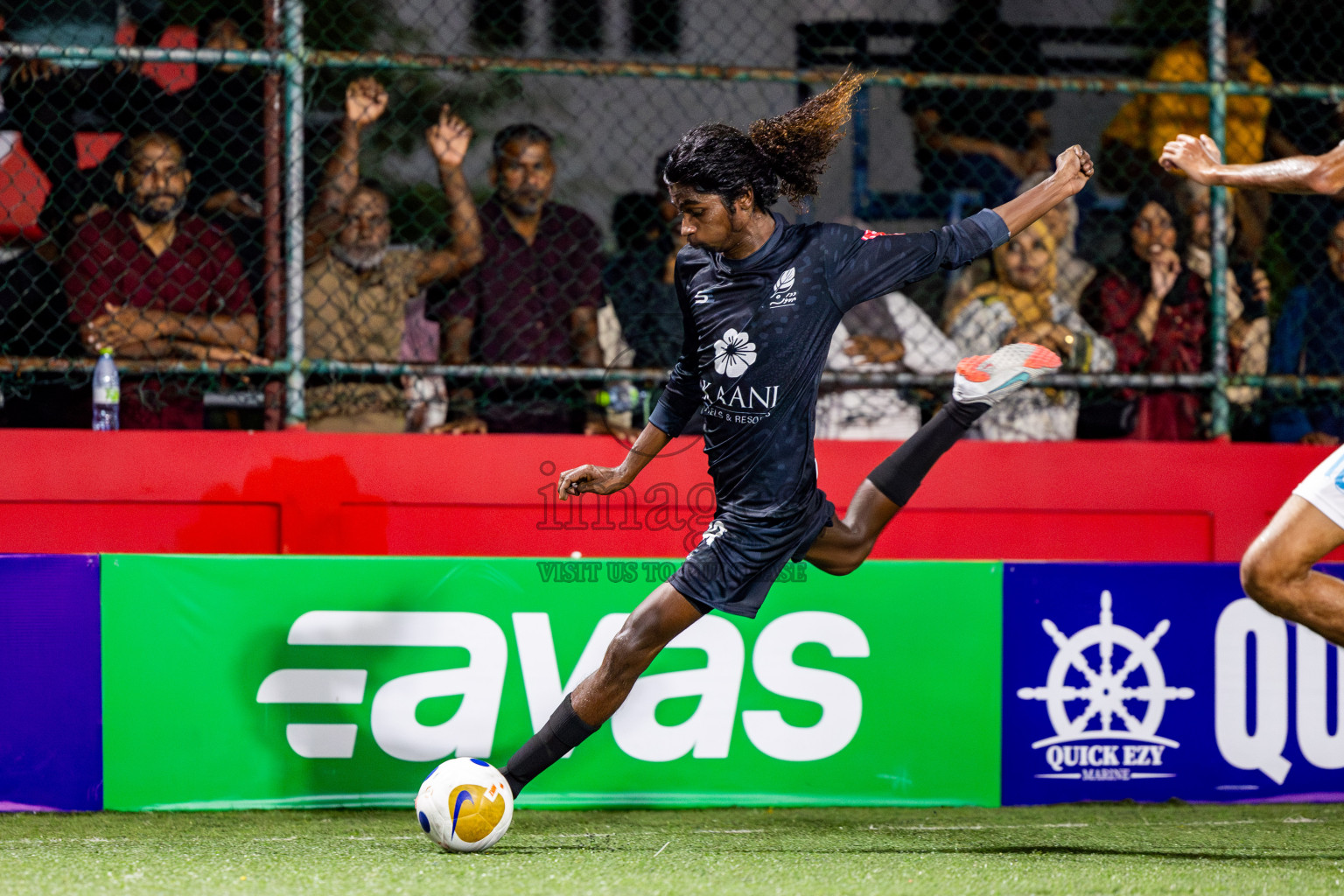 AA Thoddoo vs AA Ukulhas in Day 11 of Golden Futsal Challenge 2025 was held on Wednesday, 15th January 2025, in Hulhumale', Maldives Photos: Nausham Waheed / images.mv