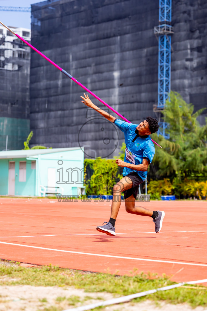 Day 5 of MWSC Interschool Athletics Championships 2024 held in Hulhumale Running Track, Hulhumale, Maldives on Wednesday, 13th November 2024. Photos by: Nausham Waheed / Images.mv