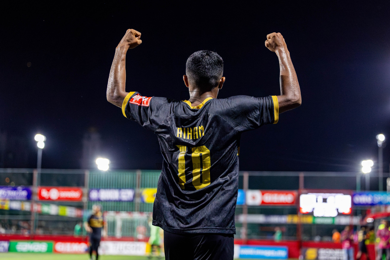HA Utheem VS HA Ihavandhoo in Day 9 of Golden Futsal Challenge 2025 was held on Monday, 13th January 2025, in Hulhumale', Maldives Photos: Nausham Waheed , Ismail Thoriq / images.mv
