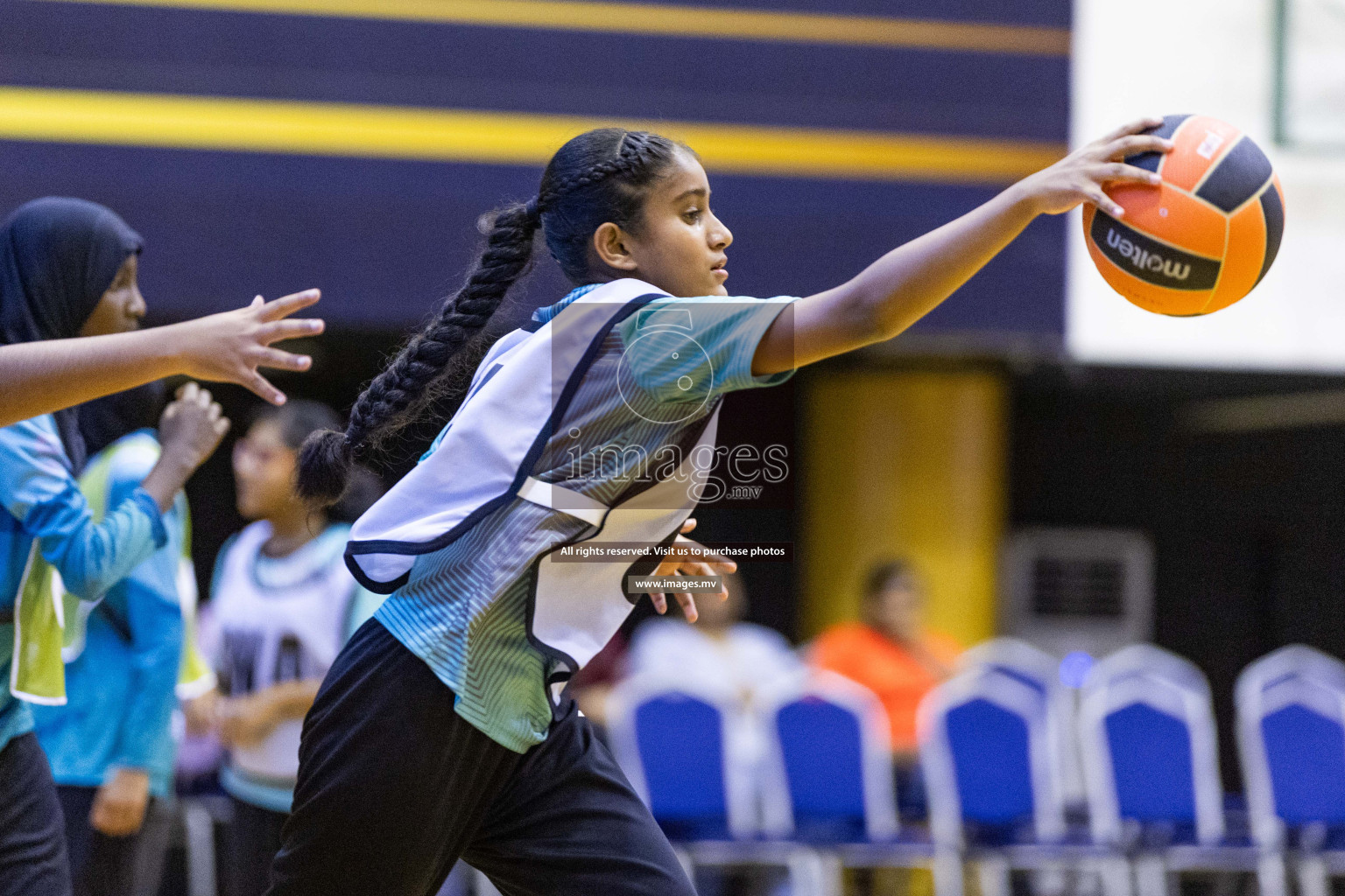 Day5 of 24th Interschool Netball Tournament 2023 was held in Social Center, Male', Maldives on 31st October 2023. Photos: Nausham Waheed / images.mv