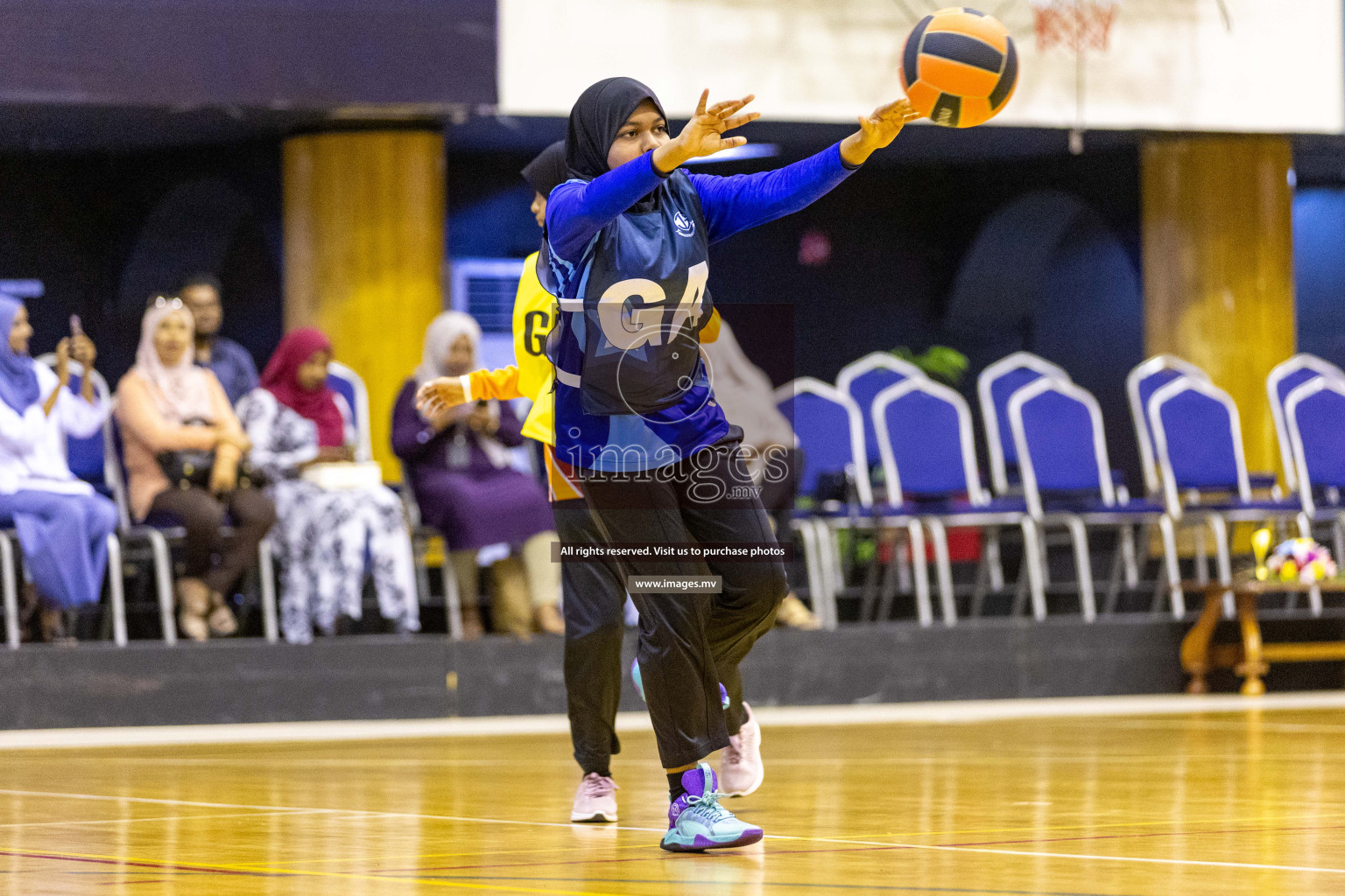 Day4 of 24th Interschool Netball Tournament 2023 was held in Social Center, Male', Maldives on 30th October 2023. Photos: Nausham Waheed / images.mv