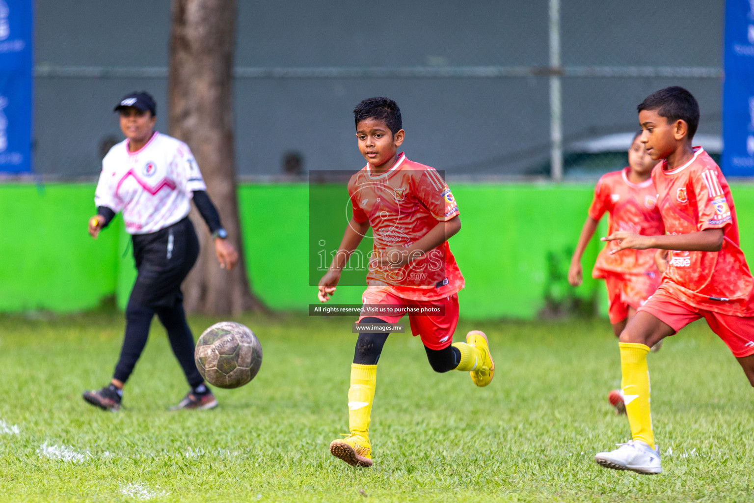 Day 2 of Nestle kids football fiesta, held in Henveyru Football Stadium, Male', Maldives on Thursday, 12th October 2023 Photos: Ismail Thoriq / Images.mv