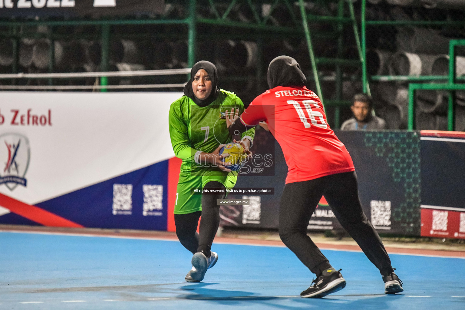 Day 13 of Milo 6th Inter Office Handball Tournament 2022 - Photos by  Nausham Waheed