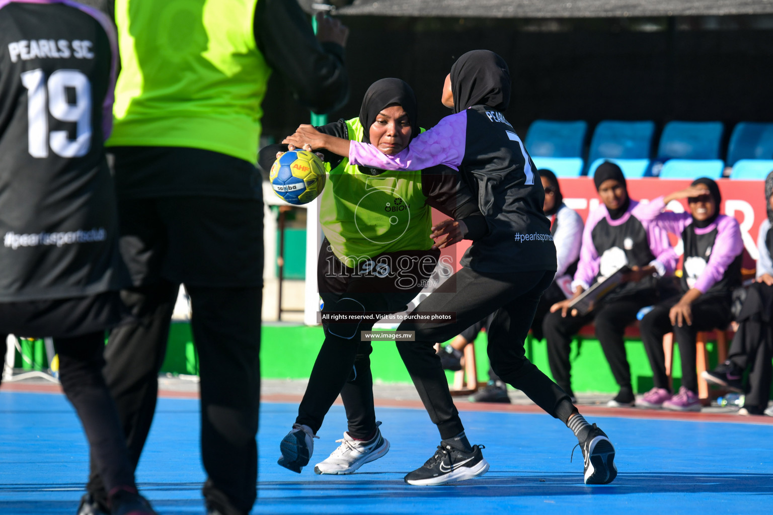 Day 8 of 6th MILO Handball Maldives Championship 2023, held in Handball ground, Male', Maldives on 27th May 2023 Photos: Nausham Waheed/ Images.mv