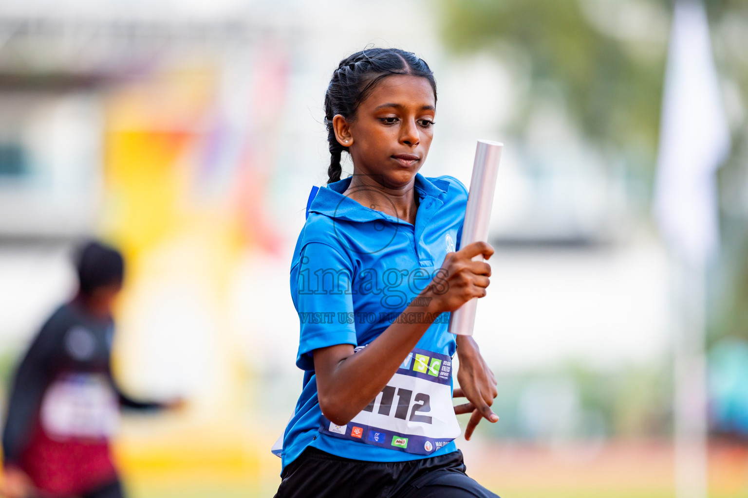 Day 5 of MWSC Interschool Athletics Championships 2024 held in Hulhumale Running Track, Hulhumale, Maldives on Wednesday, 13th November 2024. Photos by: Nausham Waheed / Images.mv