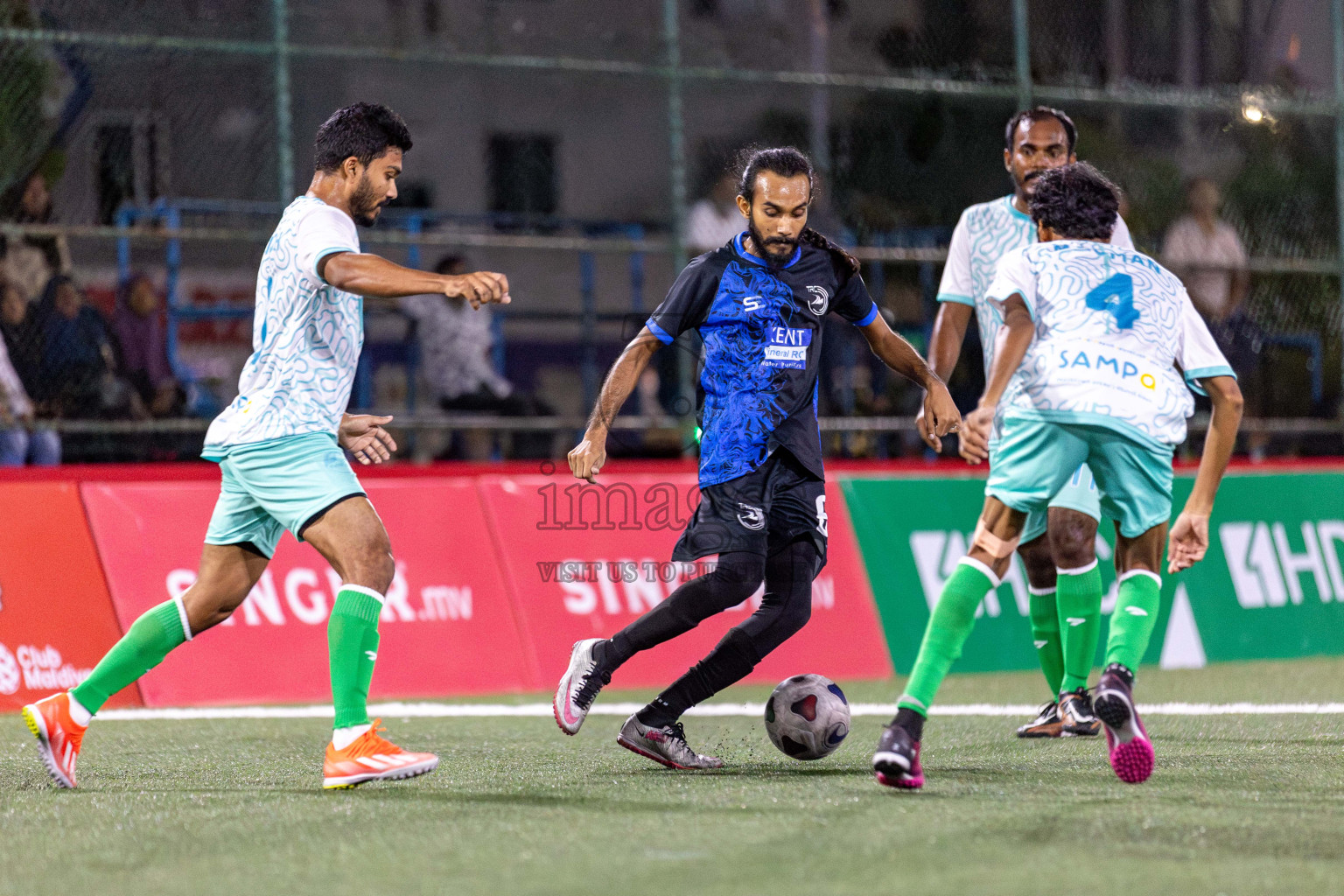 CLUB TRC vs FEHI FAHI CLUB in Club Maldives Classic 2024 held in Rehendi Futsal Ground, Hulhumale', Maldives on Monday, 9th September 2024. 
Photos: Mohamed Mahfooz Moosa / images.mv