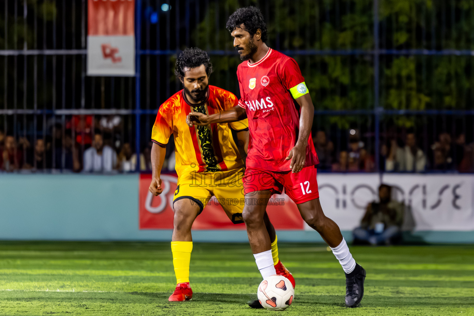 Eydhafushi vs Thulhaadhoo in Semi Finals of Better in Baa Futsal Fiesta 2025 Men's division held in B. Eydhafushi, Maldives on Saturday, 15th November 2025. Photos: Nausham Waheed / images.mv