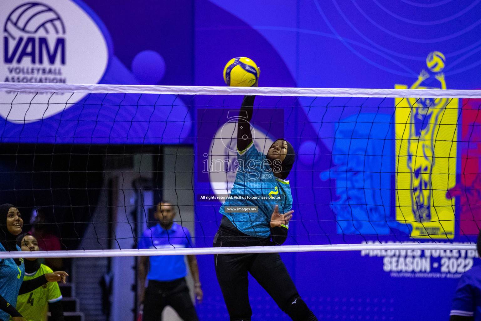 Volleyball Association Cup 2022-Women's Division-Match Day 3 was held in Male', Maldives on Thursday, 26th May 2022 Photos By: Ismail Thoriq / images.mv