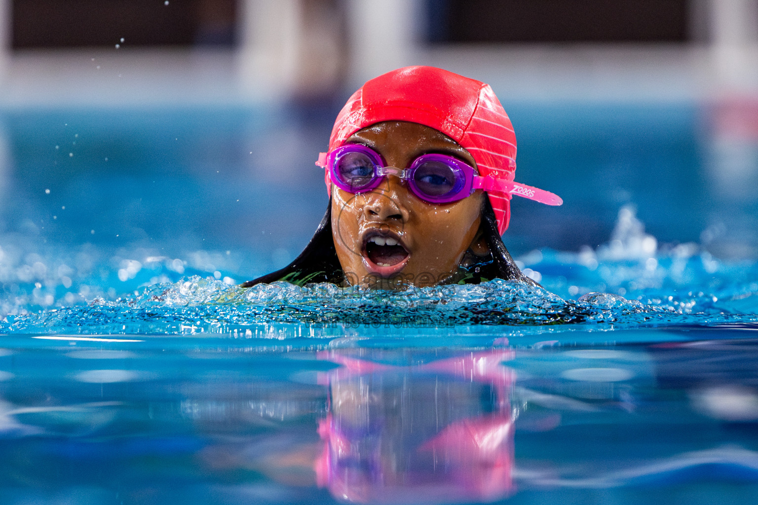 Day 2 of BML 5th National Swimming Kids Festival 2024 held in Hulhumale', Maldives on Tuesday, 19th November 2024. Photos: Nausham Waheed / images.mv