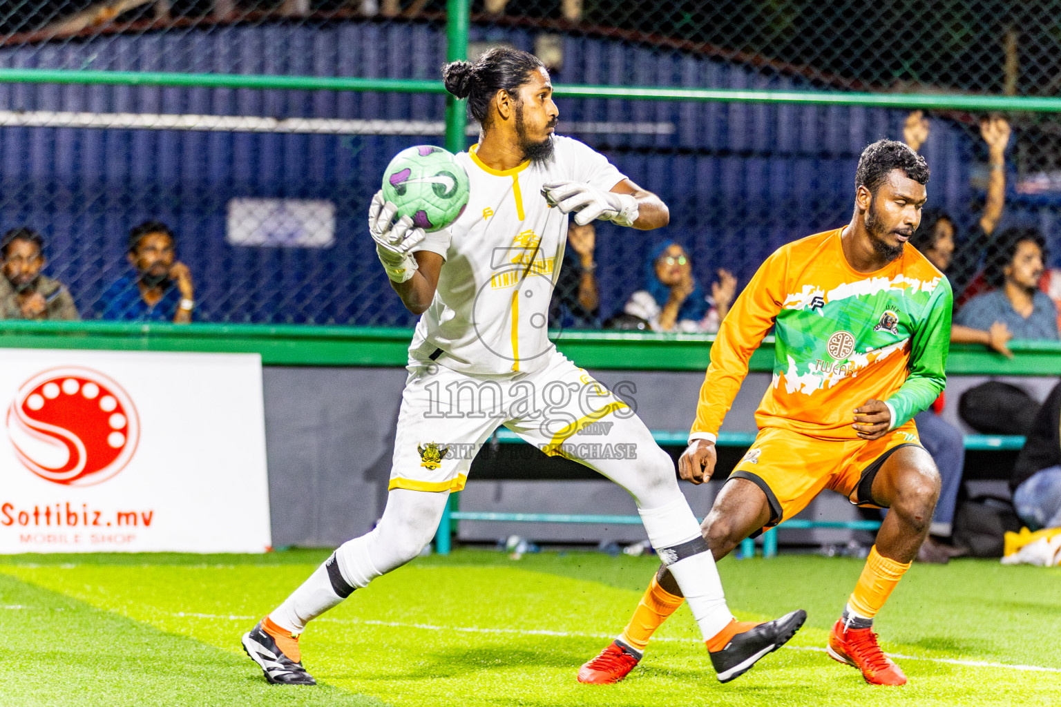 Squadra vs UNF in Day 2 of Quarter Finals of BG Futsal Challenge 2024 was held on Saturday , 30th March 2024, in Male', Maldives Photos: Nausham Waheed / images.mv