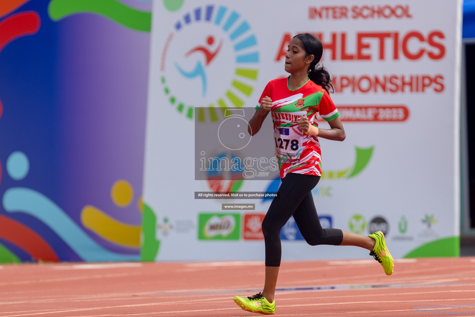 Day two of Inter School Athletics Championship 2023 was held at Hulhumale' Running Track at Hulhumale', Maldives on Sunday, 15th May 2023. Photos: Shuu/ Images.mv