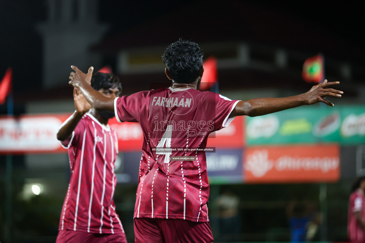 Trade Club vs Club MYS in Club Maldives Cup Classic 2023 held in Hulhumale, Maldives, on Saturday, 22nd July 2023 Photos: Nausham Waheed/ images.mv