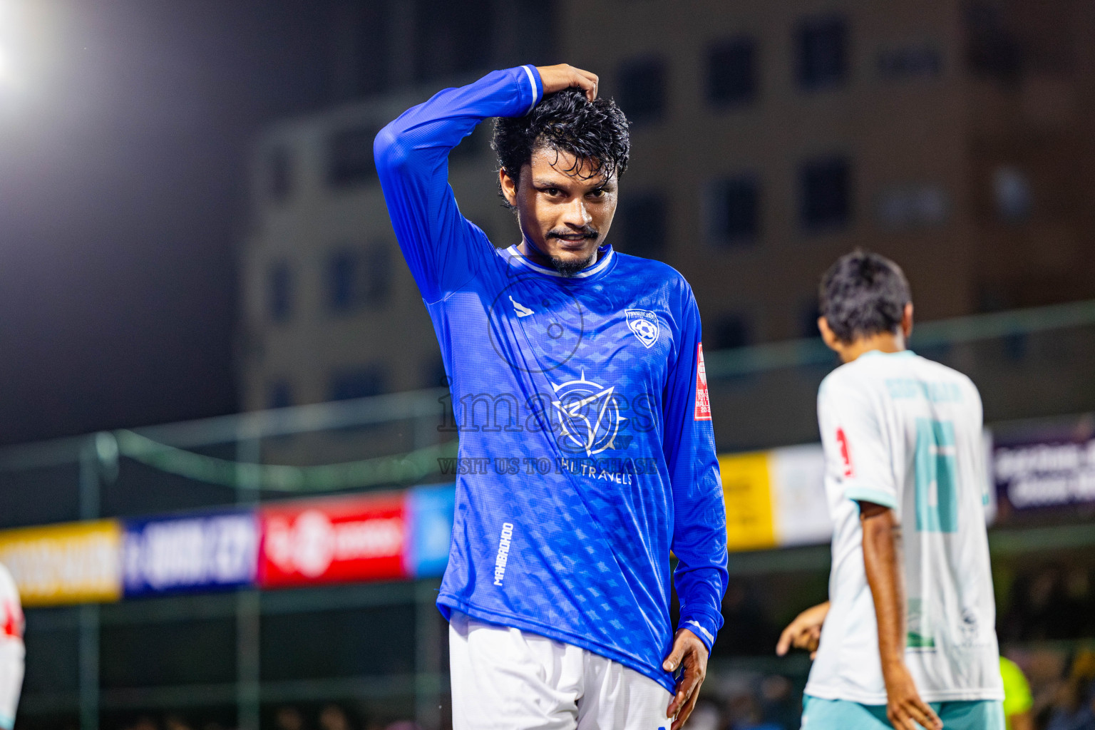 ADh Mahibadhoo vs ADh Omadhoo in Day 15 of Golden Futsal Challenge 2025 was held on Sunday, 19th January 2025, in Hulhumale', Maldives. Photos: Nausham Waheed / images.mv