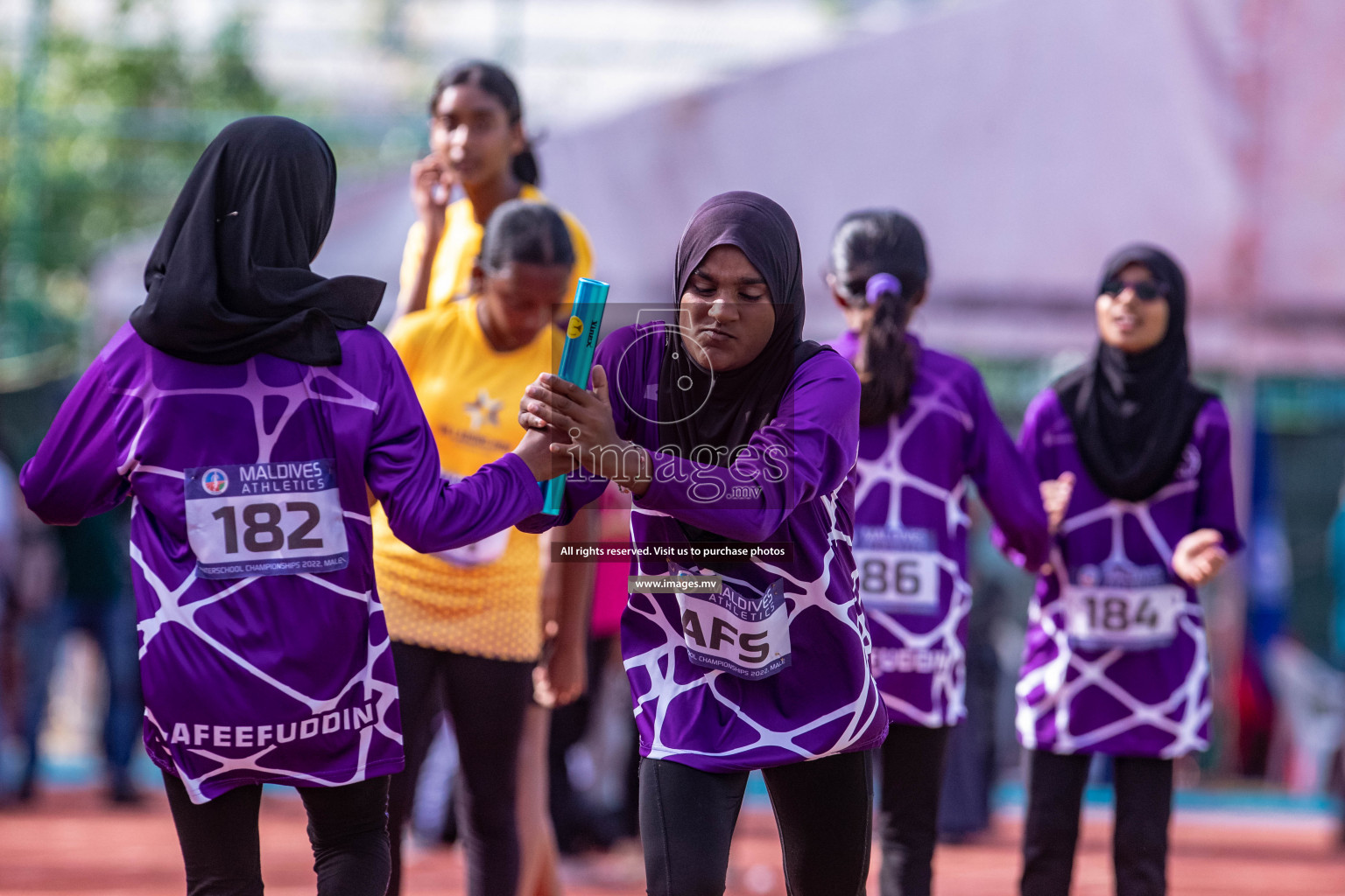 Day 3 of Inter-School Athletics Championship held in Male', Maldives on 25th May 2022. Photos by: Nausham Waheed / images.mv