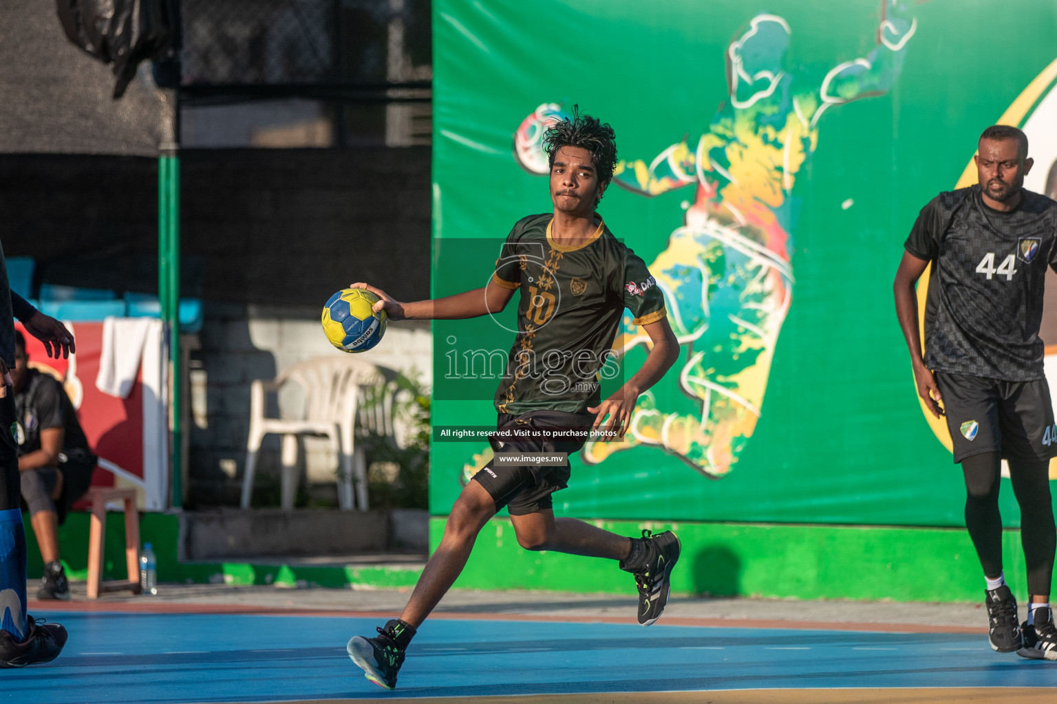 Day 5 of 6th MILO Handball Maldives Championship 2023, held in Handball ground, Male', Maldives on Friday, 24th May 2023 Photos: Shuu Abdul Sattar/ Images.mv