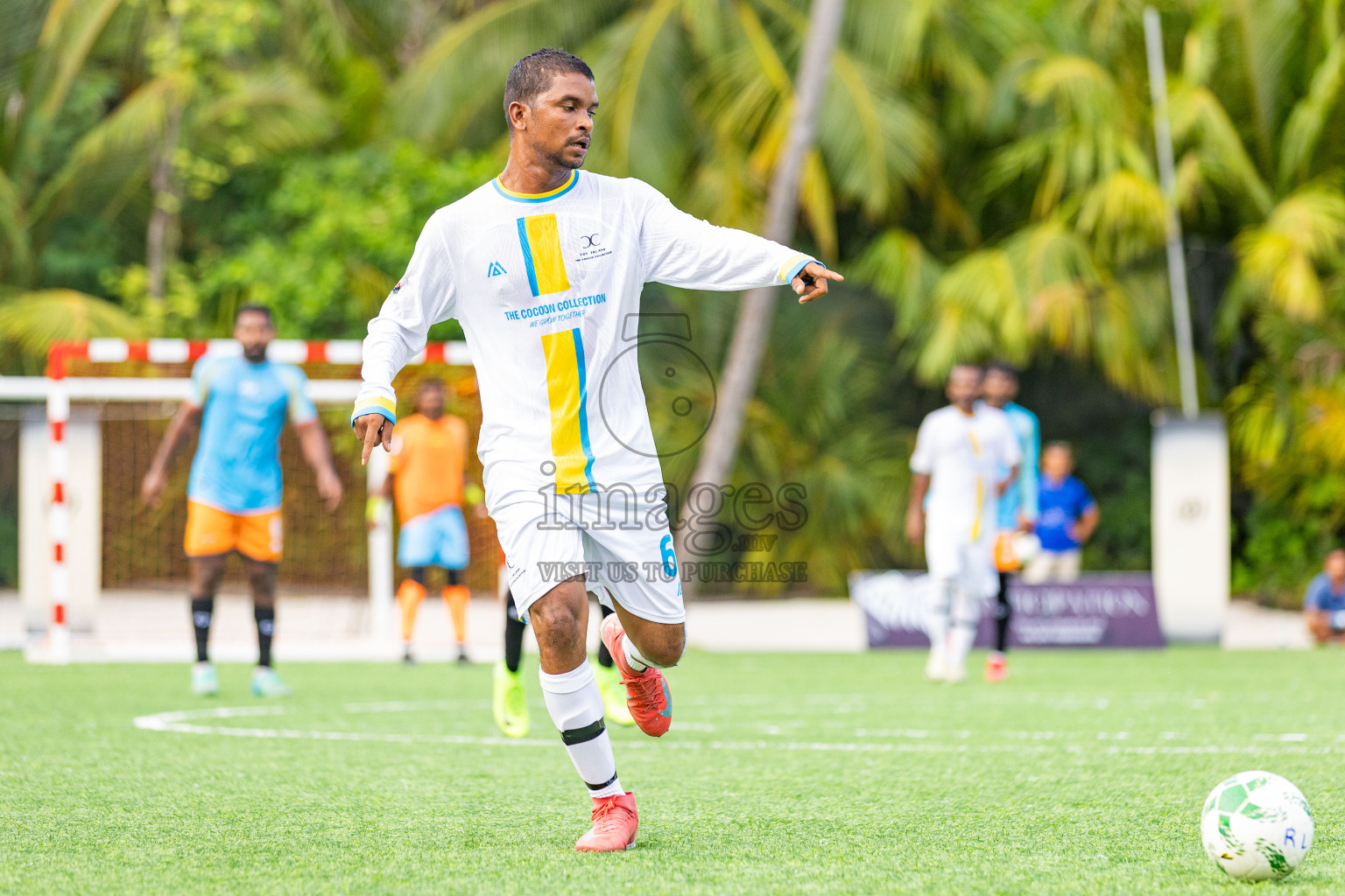Oblu Sangli vs Joy Island in Resort League 2025 (North Male Zone) day 4 was held on Saturday, 6th September 2025 in One And Only Reethi Rah Maldives Resort, Photos: Areef Adam / images.mv