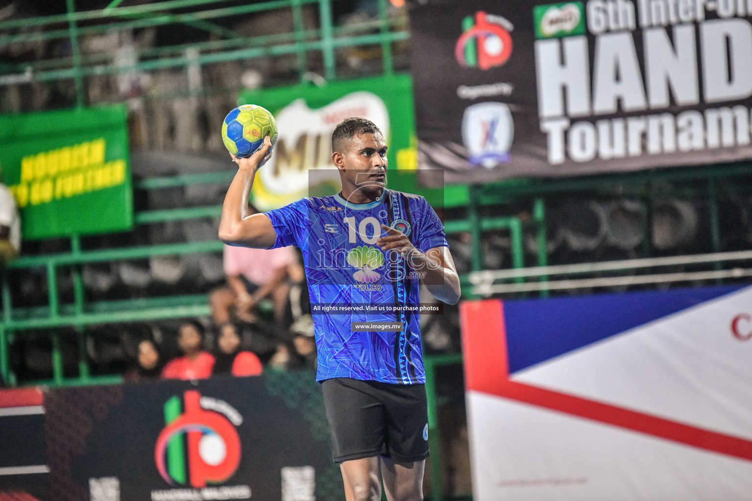 Day 6 of Milo 6th Inter Office Handball Tournament 2022 - Photos by Nausham Waheed