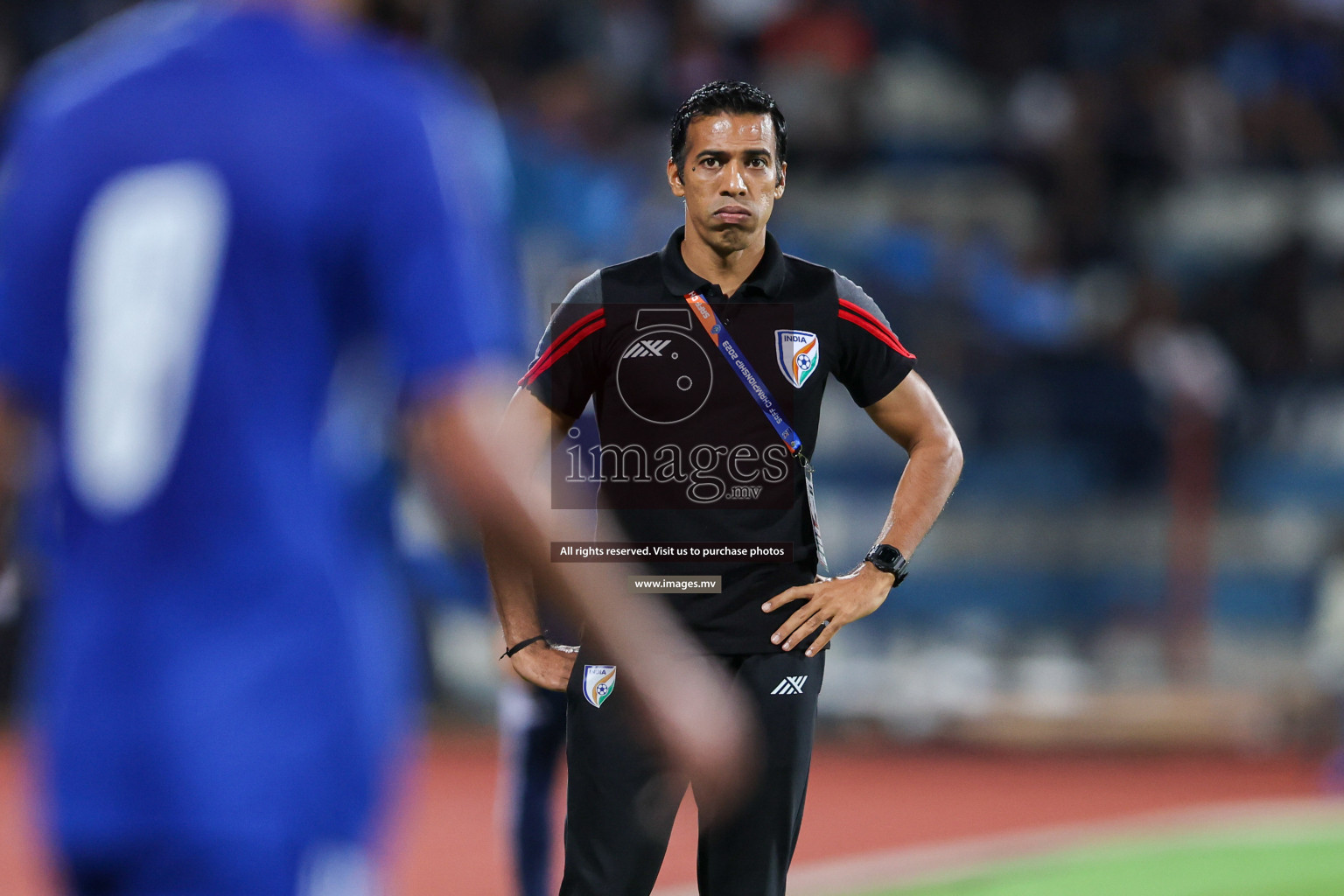 Kuwait vs India in the Final of SAFF Championship 2023 held in Sree Kanteerava Stadium, Bengaluru, India, on Tuesday, 4th July 2023. Photos: Nausham Waheed / images.mv