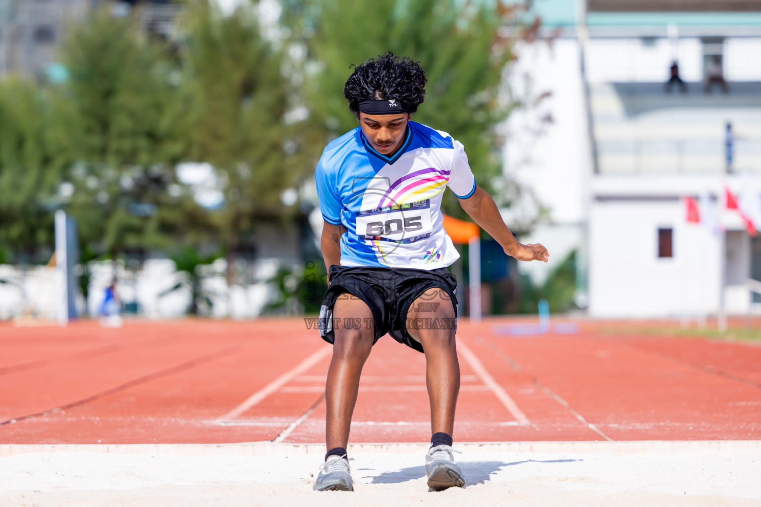 Day 4 of MWSC Interschool Athletics Championships 2024 held in Hulhumale Running Track, Hulhumale, Maldives on Tuesday, 12th November 2024. Photos by: Nausham Waheed / Images.mv