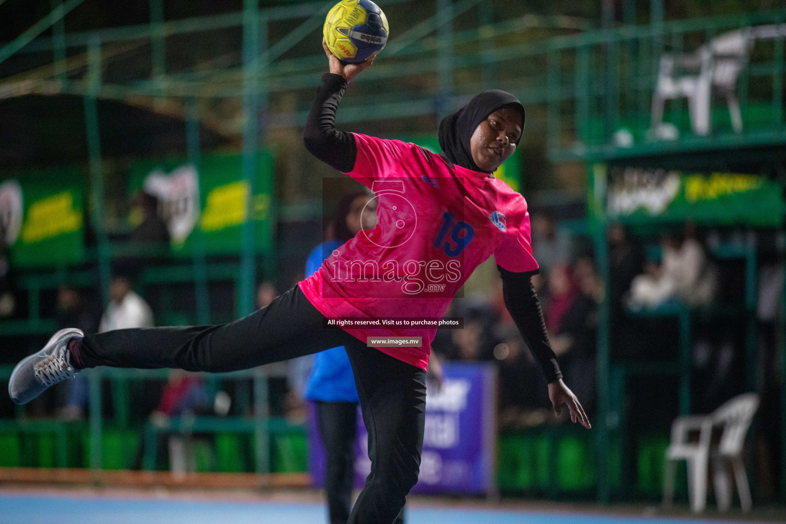 Day 8 of 6th MILO Handball Maldives Championship 2023, held in Handball ground, Male', Maldives on 27th May 2023 Photos: Nausham Waheed/ Images.mv