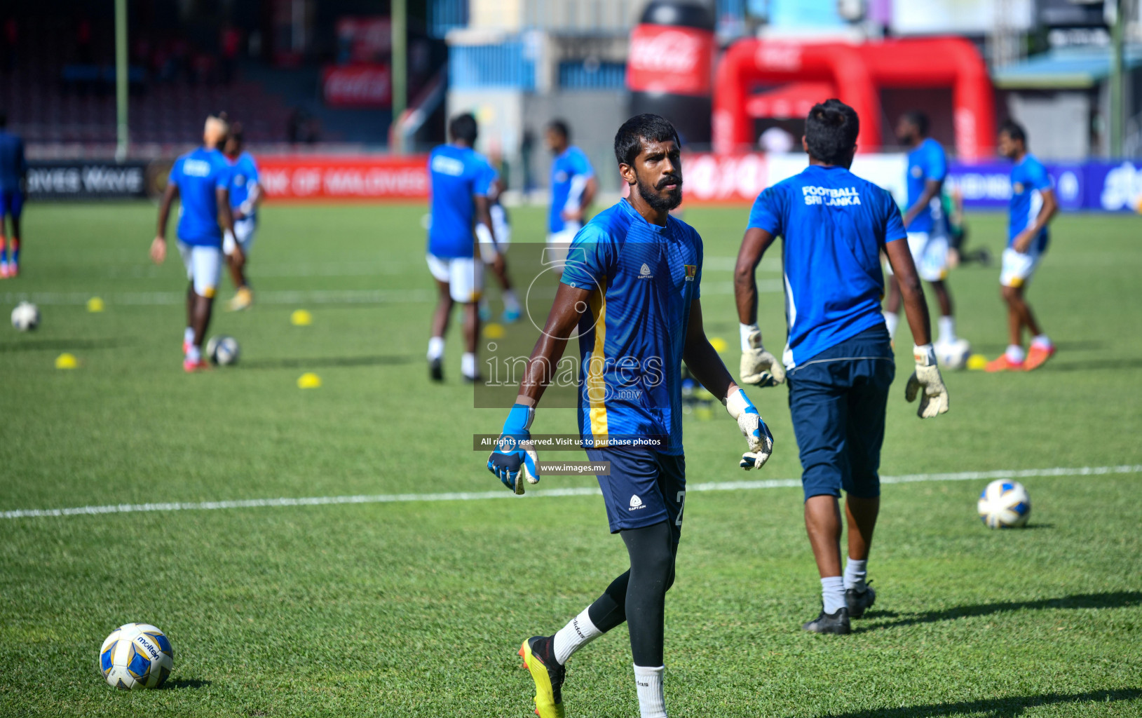 India vs Sri Lanka in SAFF Championship 2021 held on 7th October 2021 in Galolhu National Stadium, Male', Maldives