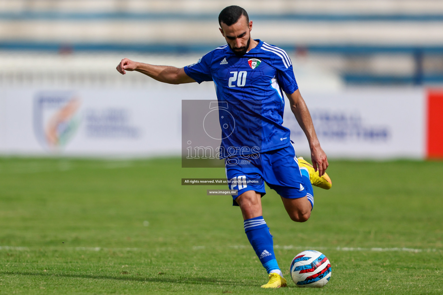 Pakistan vs Kuwait in SAFF Championship 2023 held in Sree Kanteerava Stadium, Bengaluru, India, on Saturday, 24th June 2023. Photos: Hassan Simah / images.mv