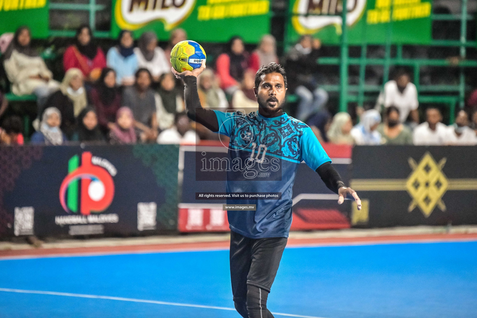 Day 17 of Milo 6th Inter Office Handball Tournament 2022 - Photos by Nausham Waheed