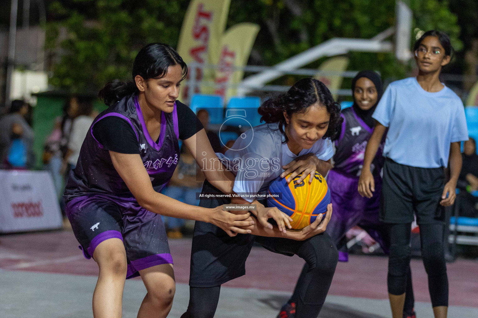 Day4 of Slamdunk by Sosal on 15th April 2023 held in Male'. Photos: Ismail Thoriq / images.mv