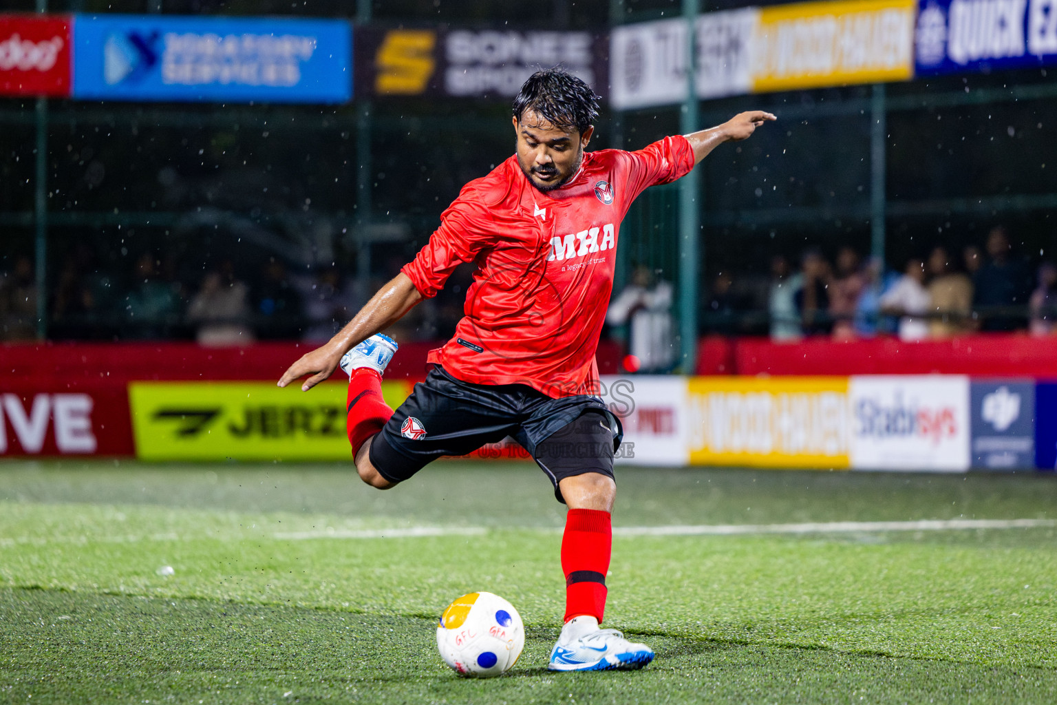 Sh Milandhoo VS Sh Maroshi in Day 6 of Golden Futsal Challenge 2025 on Friday, 6th January 2025, in Hulhumale', Maldives Photos: Nausham Waheed / images.mv