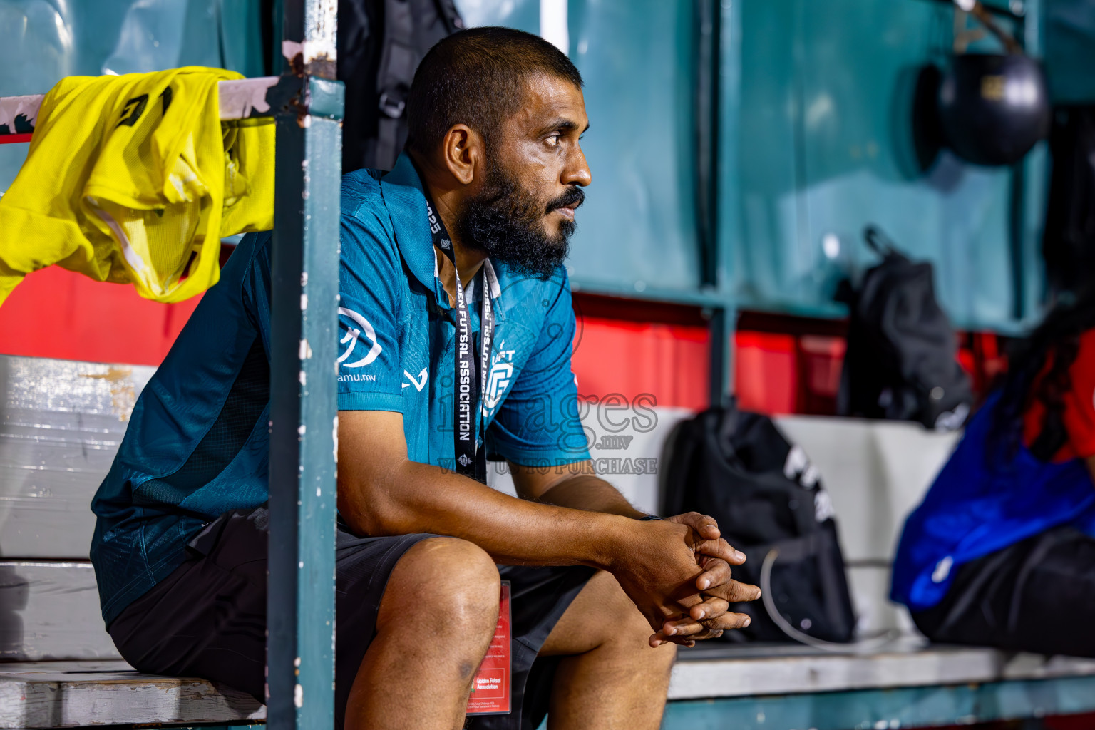 L Gan vs L Isdhoo in Laamu Atoll Finals Day 26 of Golden Futsal Challenge 2025 was held on Thursday , 30th January 2025, in Hulhumale', Maldives. Photos: Ismail Thoriq / images.mv