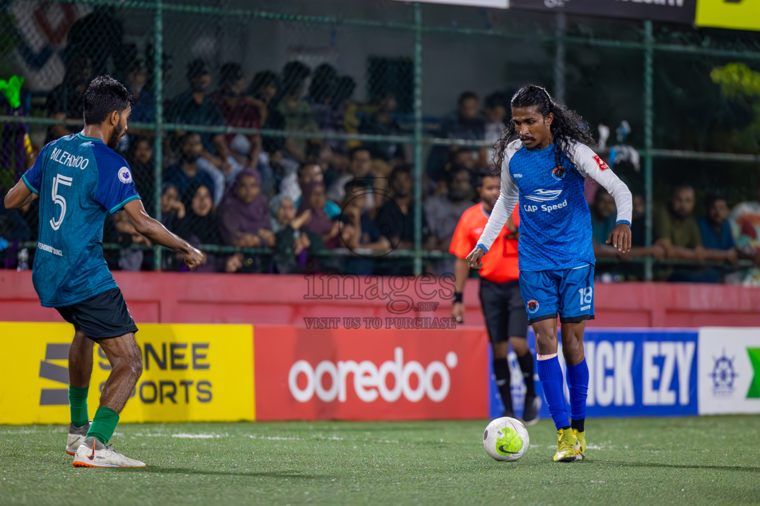 M Mulak vs F Bilehdhoo on Day 36 of Golden Futsal Challenge 2024 was held on Wednesday, 21st February 2024, in Hulhumale', Maldives
Photos: Ismail Thoriq, / images.mv