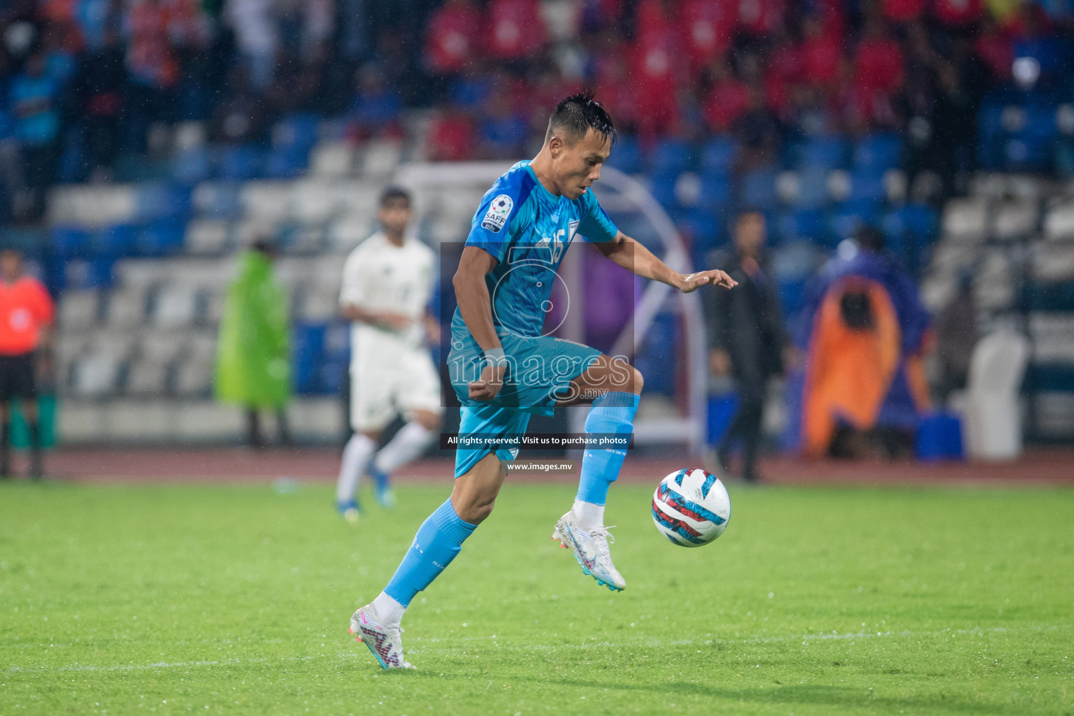 India vs Pakistan in the opening match of SAFF Championship 2023 held in Sree Kanteerava Stadium, Bengaluru, India, on Wednesday, 21st June 2023. Photos: Nausham Waheed / images.mv