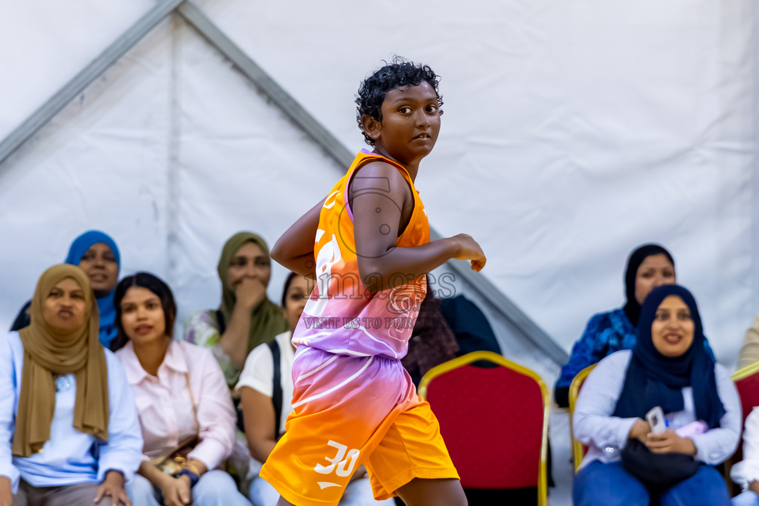 Day 2 of Milo 5 x 5 Junior Challenge 2025 - Basketball tournament held in Basketball Training Center, Male', Maldives on Friday, 10th October 2025. Photos by: Nausham Waheed / Images.mv