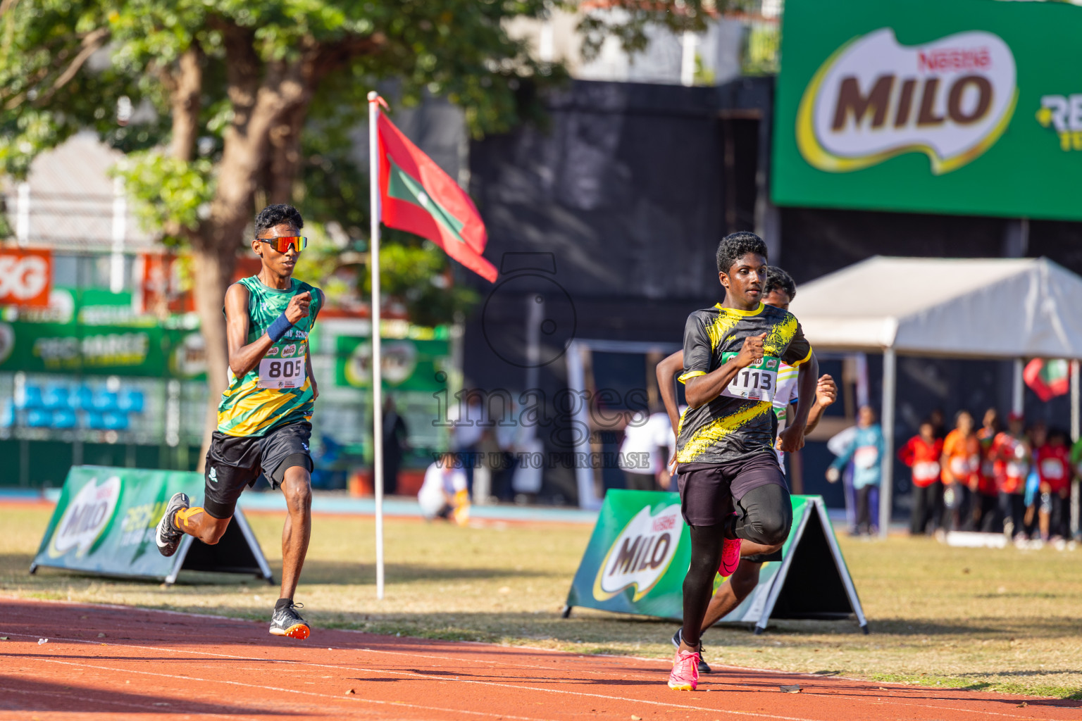 Day 1 of Inter-school Athletics Championship 2025 held in Ekuveni Synthetic Track, Male', Maldives on Monday, 06th October 2025. Photos by: Nausham Waheed, Areef, Ismail Thoriq / Images.mv
