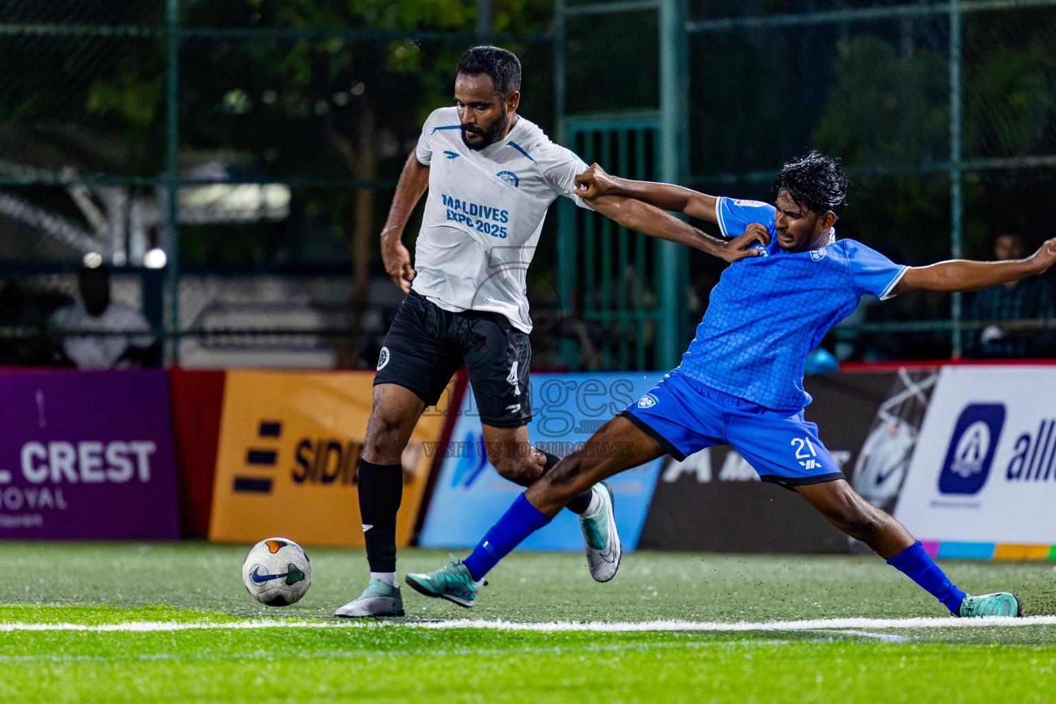 TRADE CLUB vs CLUB NDA in Club Maldives Classic 2024 held in Rehendi Futsal Ground, Hulhumale', Maldives on Thursday, 12th September 2024. Photos: Nausham Waheed / images.mv