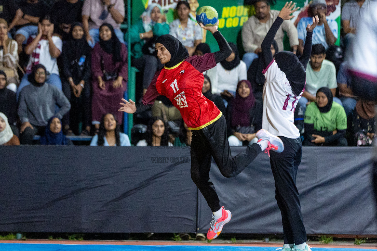 Division one Final 10th National Handball Tournament 2023, held in Handball ground, Male', Maldives on Saturday, 13th January 2023 Photos: Nausham Waheed/ Images.mv