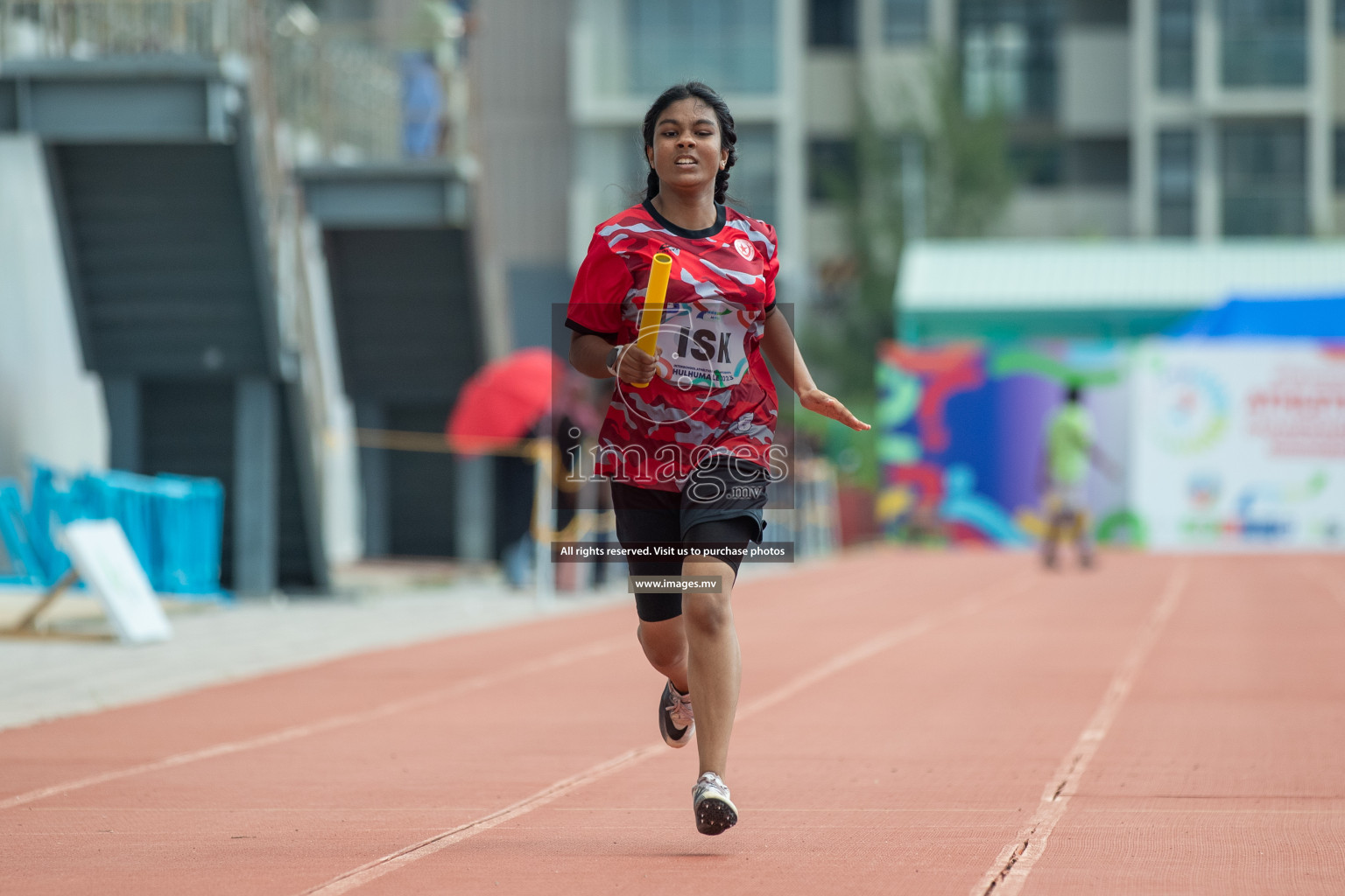 Day four of Inter School Athletics Championship 2023 was held at Hulhumale' Running Track at Hulhumale', Maldives on Wednesday, 18th May 2023. Photos:  Nausham Waheed / images.mv