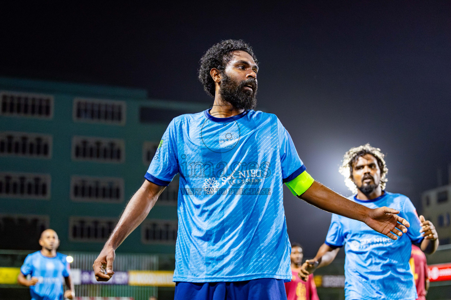M Maduvvari VS M Dhiggaru in Day 8 of Golden Futsal Challenge 2025 was held on Sunday, 12th January 2025, in Hulhumale', Maldives Photos: Nausham Waheed , Ismail Thoriq / images.mv