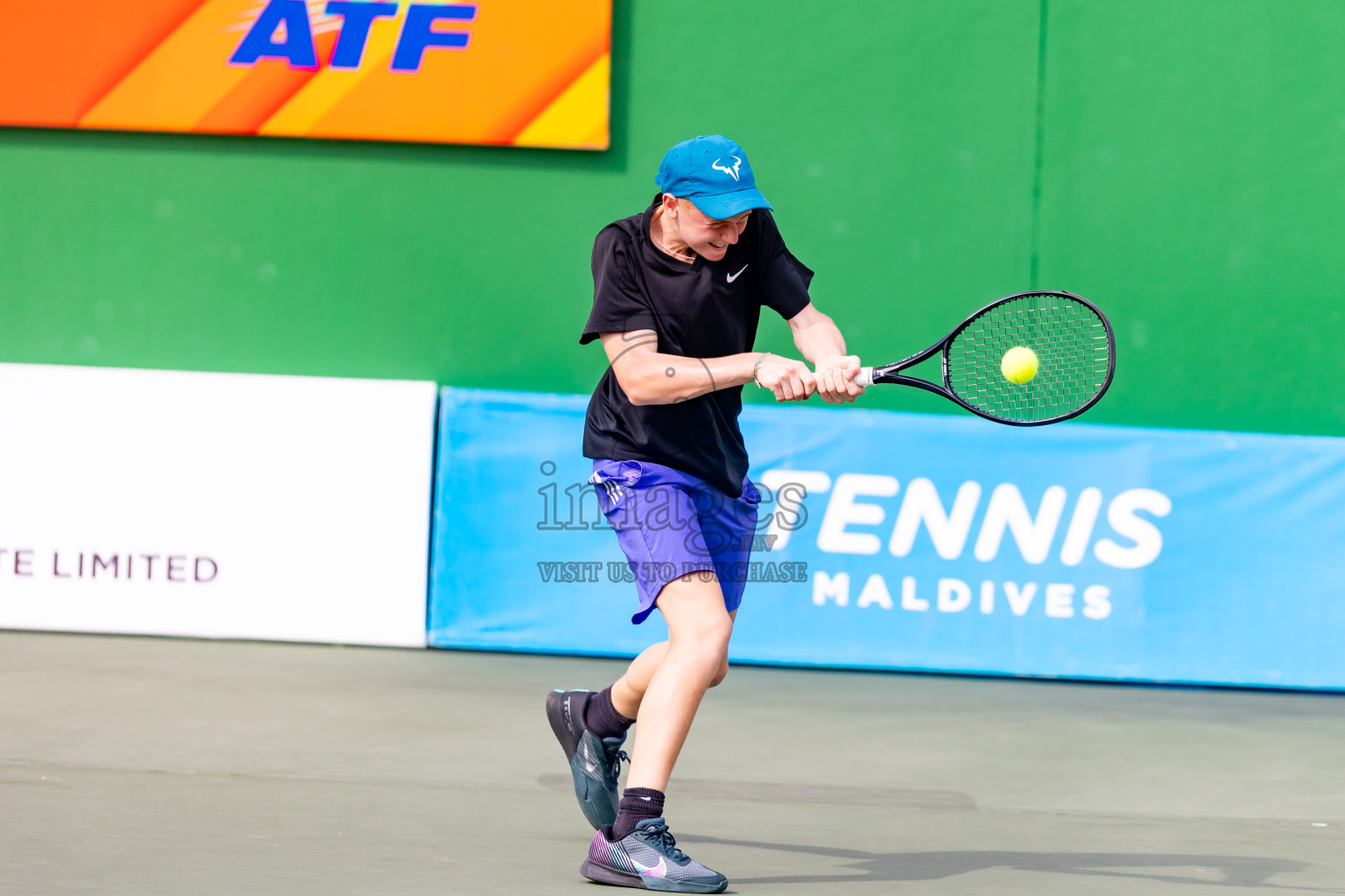 Day 4 of ATF Maldives Junior Open Tennis was held in Male' Tennis Court, Male', Maldives on Thursday, 12th December 2024. Photos: Nausham Waheed/ images.mv