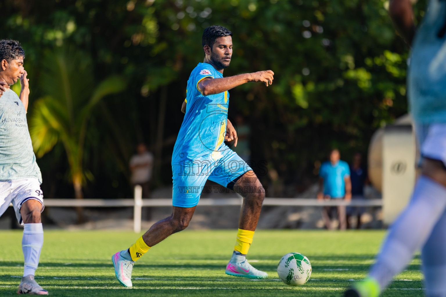 Joy Island vs Huvafen Fushi in Resort League 2025 (North Male Zone) day 14 was held on Tuesday, 16th September 2025 in One And Only Reethi Rah Maldives Resort, Photos: Areef Adam / images.mv