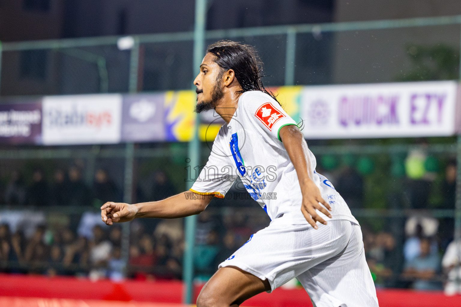 S Feydhoo vs S Hithadhoo in Seenu Atoll Final in Day 24 of Golden Futsal Challenge 2025 was held on Tuesday , 28th January 2025, in Hulhumale', Maldives. Photos: Nausham Waheed / images.mv