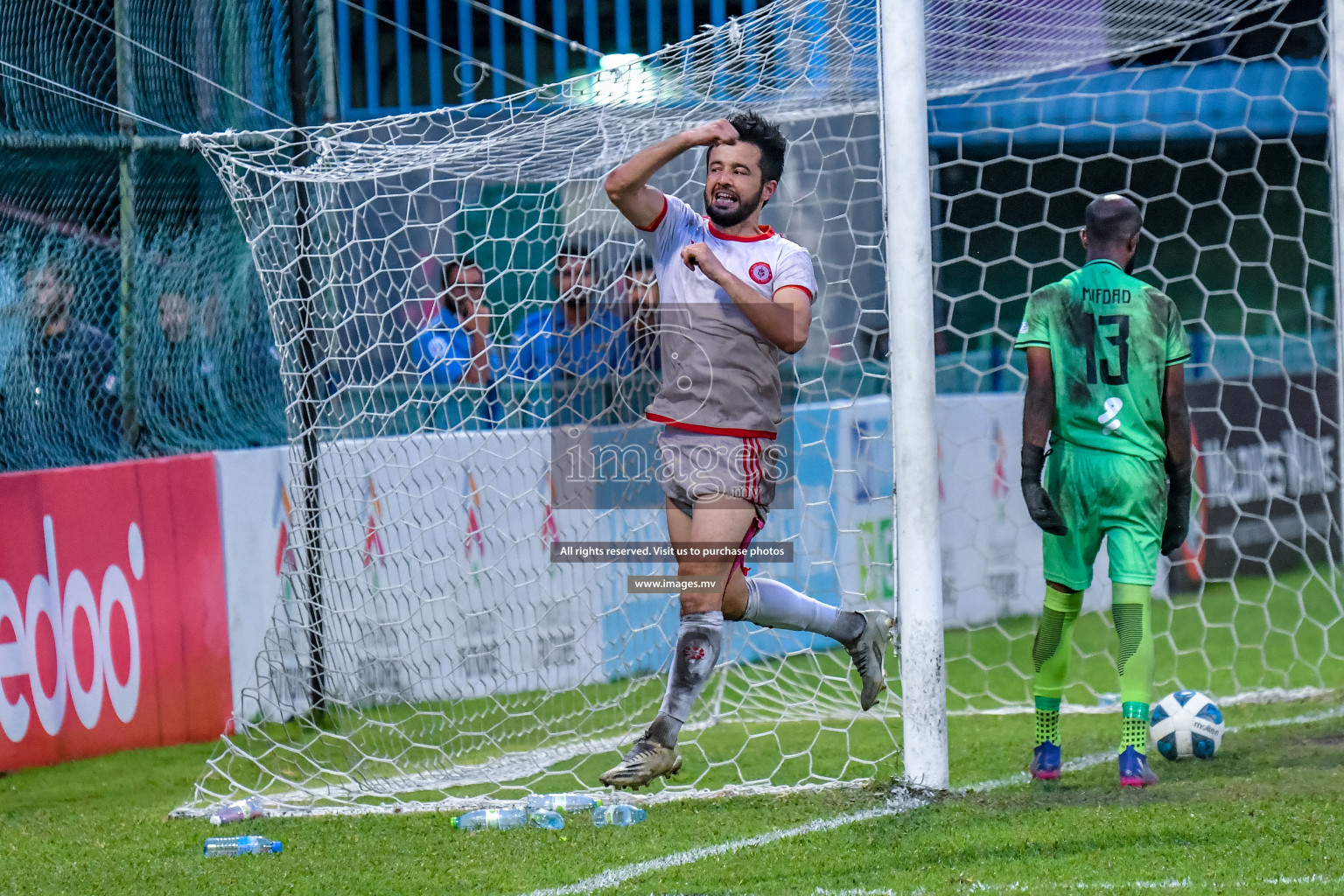 Buru Sports Club vs New Radiant Sports Club in the 2nd Division 2022 on 14th Aug 2022, held in National Football Stadium, Male', Maldives Photos: Nausham Waheed / Images.mv