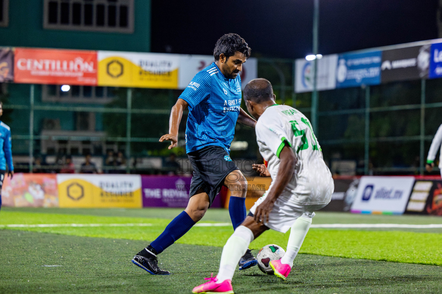 TEAM BADHAHI vs AGRI in Club Maldives Classic 2024 held in Rehendi Futsal Ground, Hulhumale', Maldives on Saturday, 7th September 2024. Photos: Nausham Waheed / images.mv