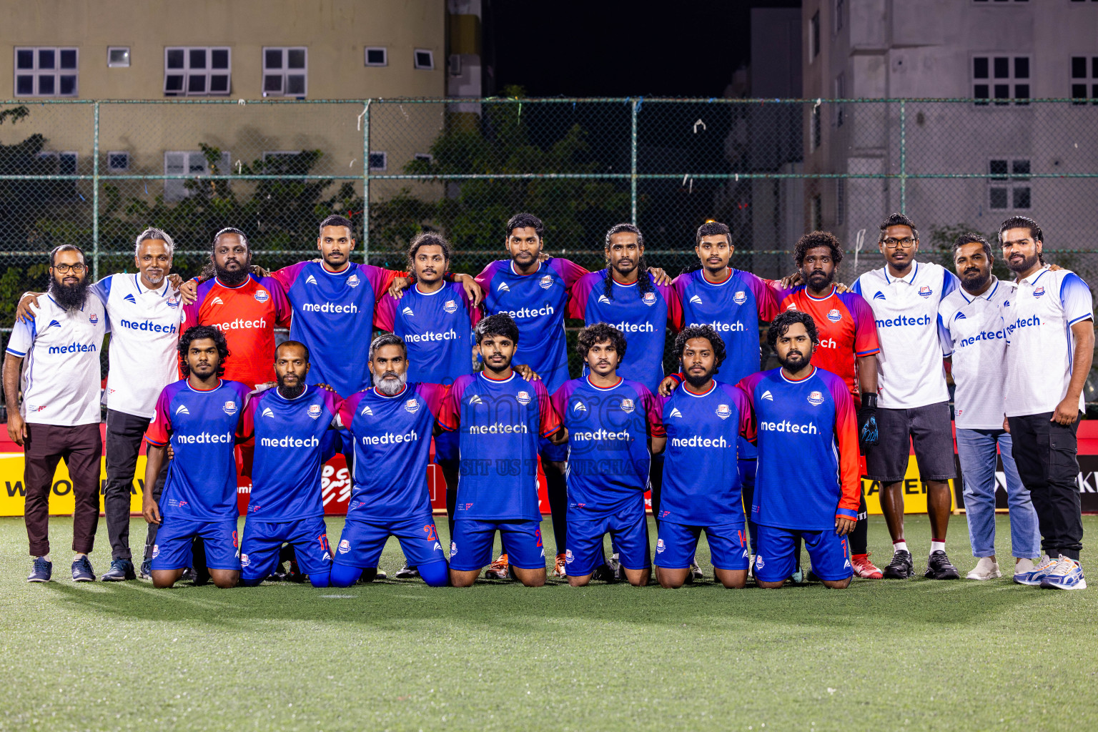 Medtech vs BML in Day 4 of Office League 2025 was held on Friday, 19th April 2025 in Hulhumale', Maldives. Photos: Nausham Waheed / images.mv