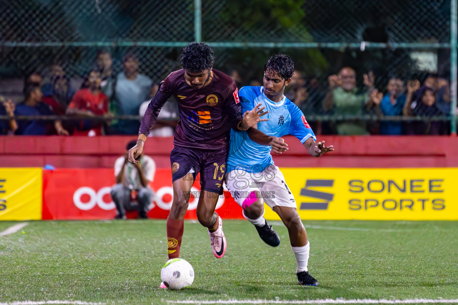 V Keyodhoo vs V Felidhoo in Day 26 of Golden Futsal Challenge 2024 was held on Friday , 9th February 2024 in Hulhumale', Maldives
Photos: Ismail Thoriq / images.mv