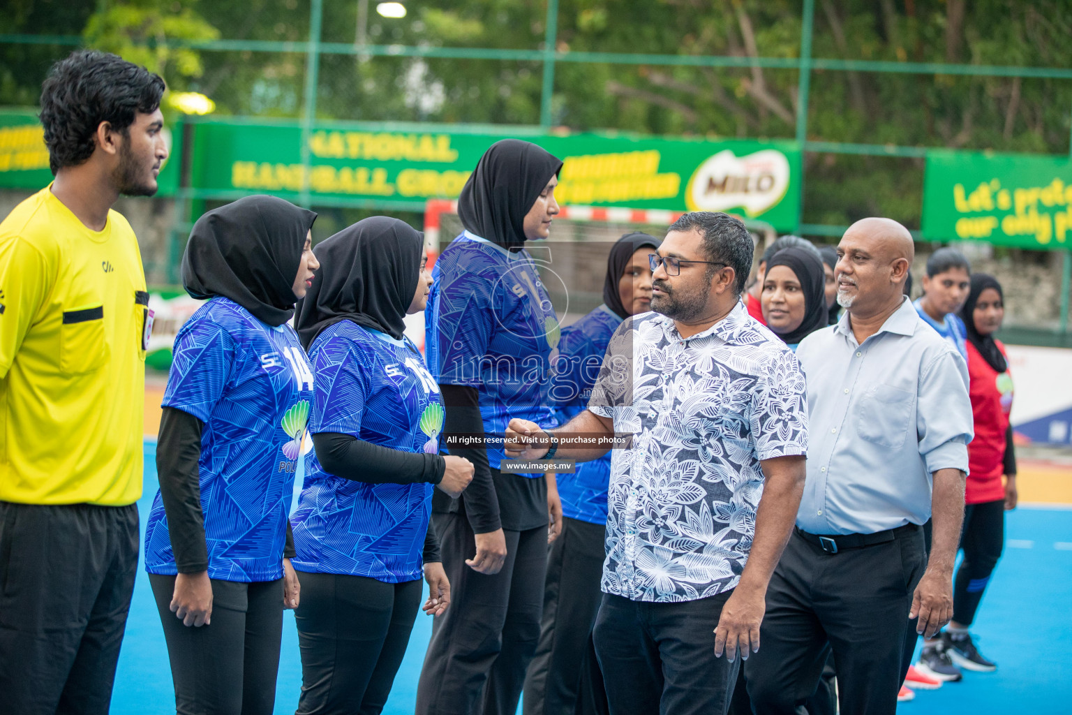 Final of Milo 6th Inter Office Handball Tournament 2022 - Photos by Nausham Waheed & Hassan Simah