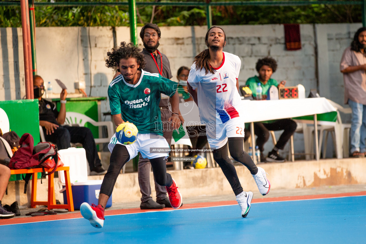 Milo 8th National Handball Tournament Day3, 17th December 2021, at Handball Ground, Male', Maldives. Photos by Shuu Abdul Sattar